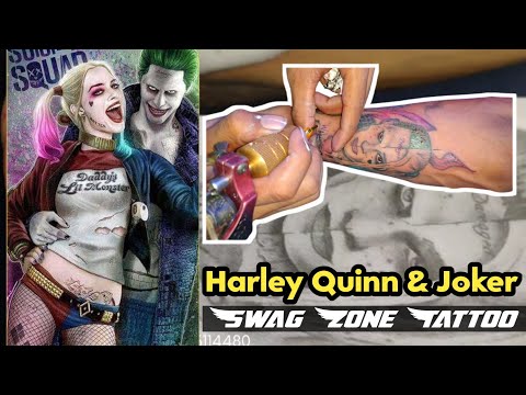 comunidad perfil Condición Tatuajes De Harley Quinn Y El Guasón - Zapatos y cia